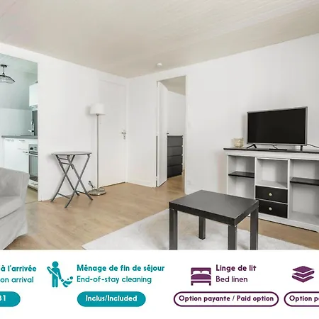 450m De La Plage, Hyper Centre De Pour 4 Apartman